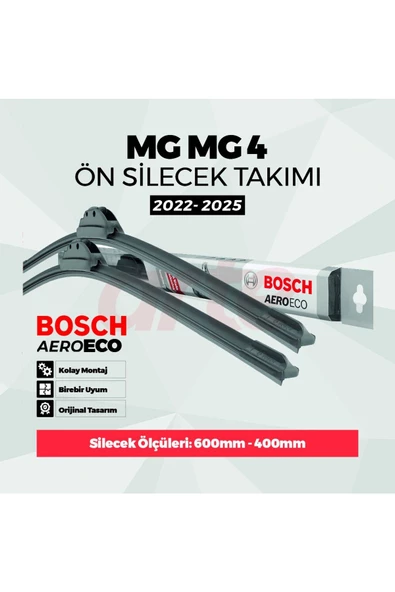 Bosch MG MG 4 Bosch Aeroeco Ön Silecek Takımı 2022-2025 - Resim 4