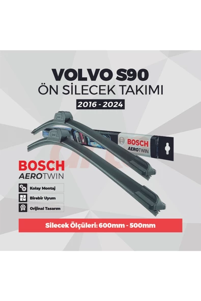 Bosch Volvo S90 Ön Silecek Takımı 2016-2024 Bosch Aerotwin ürün görseli 1