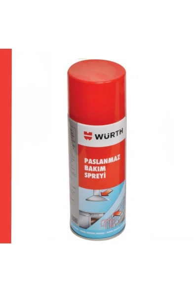 Würth Paslanmaz Çelik Bakım Temizleme Spreyi 400ml ürün görseli 1