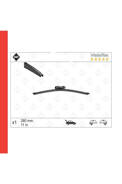 Arte Swf Viscoflex Vw Golf 7 2013-2020 Arka Silecek - Resim 4