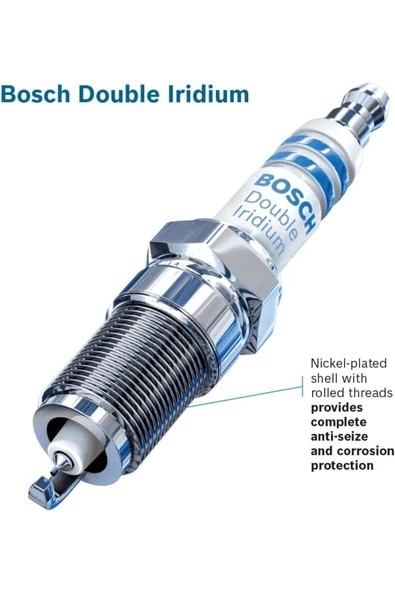 Arte Bosch Çift Iridyum Buji Takımı Citroen C4 2004-2010 1.6 Lpg - Resim 3