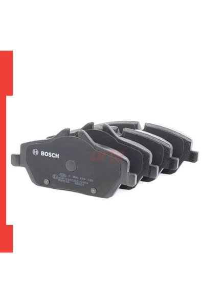 Bosch Citroen C4 1.6 HDI 110 Bosch Ön ve Arka Balata Takımı Elektronik El Freni - Resim 2