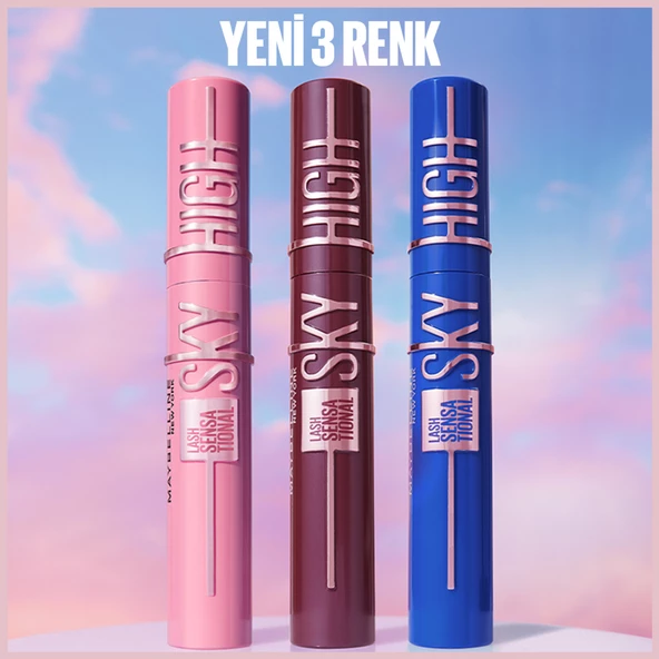 Maybelline New York Lash Sensational Sky High Blue Mist Maskara - 4