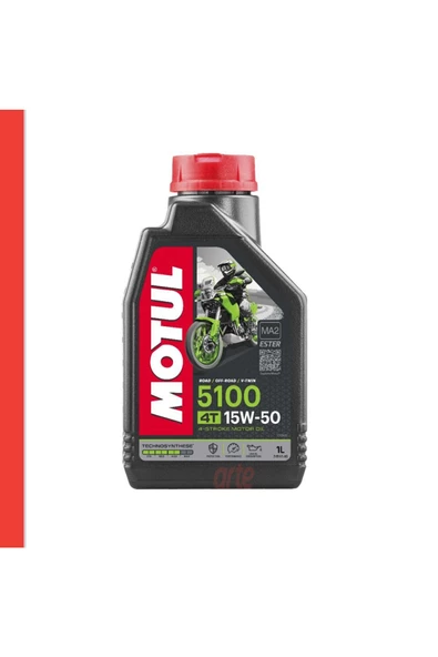 Motul 5100 15w-50 4 T Motosiklet Motor Yağı Güncel Ürün 2 Adet - 2