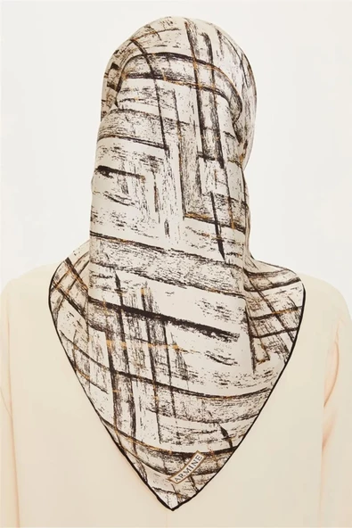 ARMİNE DJ SAF İPEK EŞARP 9258D (T) - 3