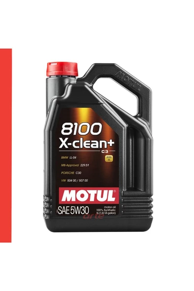 Motul 8100 Eco Clean 5w 30 Partiküllü C3 Dpf 504 507 Motor Yağı 5 L