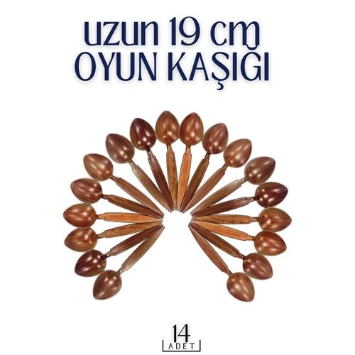 Findit Uzun Oyun Kaşığı 14 ADET
