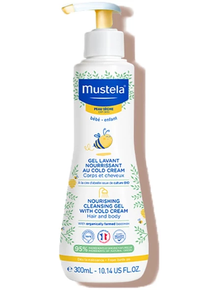 Mustela Cold Cream İçeren Besleyici Şampuan 300 ml