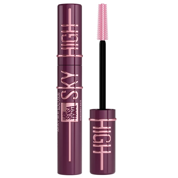 Maybelline New York Lash Sensational Sky High Burgundy Haze Maskara - 4