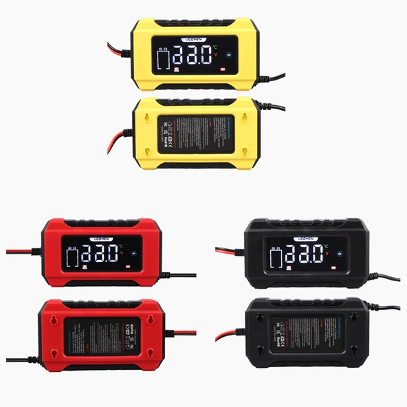 UCOMEN UC-C120501A 12V 6A LED GÖSTERGELİ AKÜ ŞARJ CİHAZI - 3