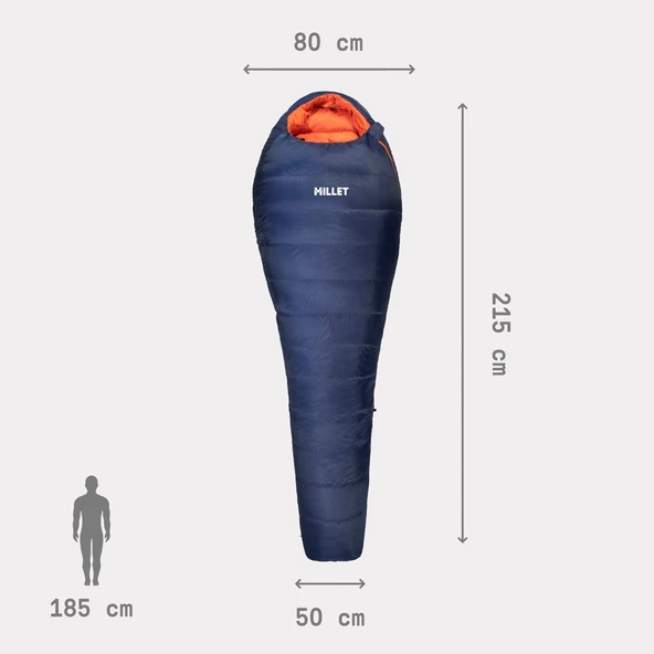 Millet LIGHT  Kaz Tüyü -5° Uyku Tulumu MIC1110 N8731 - 4