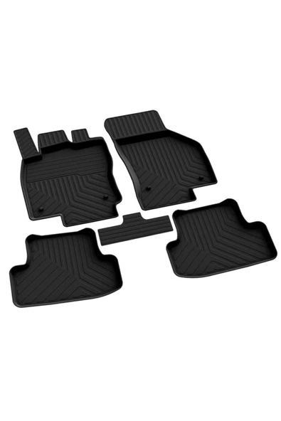 YEO  SEAT LEON 4 2020-2024 Model Yılları İçin Uyumlu Yeo 4D Havuzlu Paspas Takımı - 2