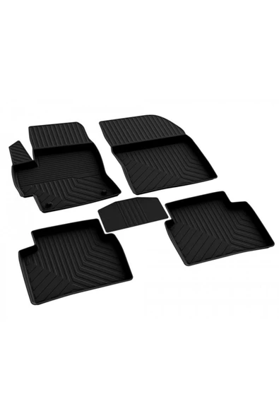 YEO  TOYOTA COROLLA 2019-SEDAN  2019-2024 Model Yılları İçin Uyumlu Yeo 4D Havuzlu Paspas Takımı - Resim 2