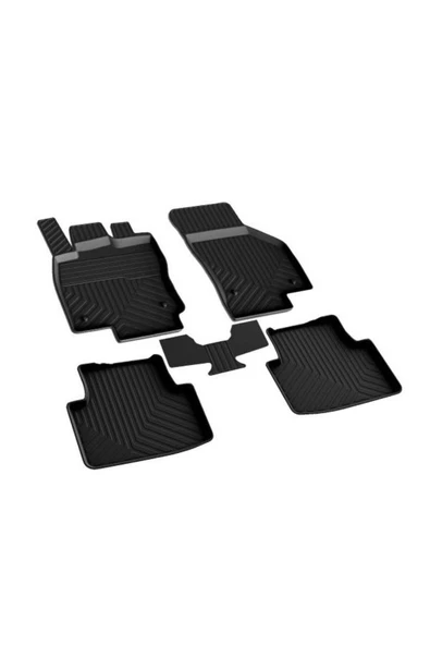 YEO SKODA SCALA 2019-2024 Model Yılları İçin Uyumlu Yeo 4D Havuzlu Paspas Takımı - 2