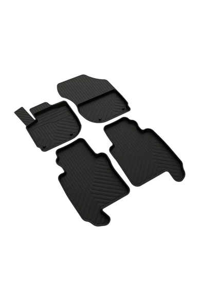 YEO  Honda HR-V 3 2021-2024 Model Yılları İçin Uyumlu Yeo 4D Havuzlu Paspas Takımı - Resim 2