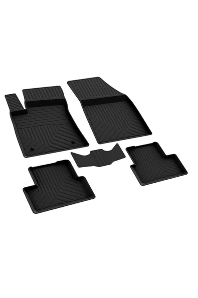 YEO  NISSAN JUKE 2010-2018 Model Yılları İçin Uyumlu Yeo 4D Havuzlu Paspas Takımı - Resim 2