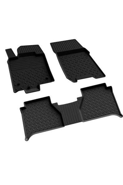 YEO  MERCEDES X CLASS 2018-2024 Model Yılları İçin Uyumlu Yeo 4D Havuzlu Paspas Takımı - 2