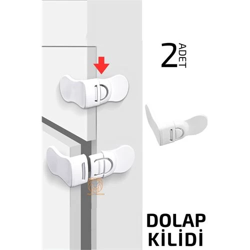 Findit Çocuklara Dolap Güvenlik Kilidi 2 ADET