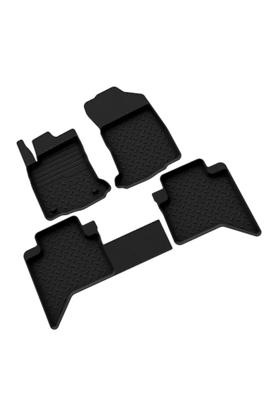 YEO TOYOTA HILUX 8 2015-2024 Model Yılları İçin Uyumlu Yeo 4D Havuzlu Paspas Takımı - 2