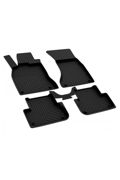 YEO  Audi A6 (C6) 2005-2011 Model Yılları İçin Uyumlu Yeo 4D Paspas Takımı