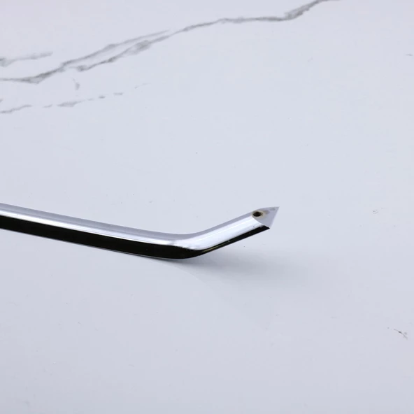 Şahin Krom Gümüş Metal Kulp 256 mm - 25.6 cm Mobilya Çekmece Mutfak Dolabı Dolap Kulpları Kulb Kulpu - Resim 6