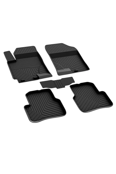 YEO  HYUNDAİ İ30 2016-2024 Model Yılları İçin Uyumlu Yeo 4D Havuzlu Paspas Takımı - 2