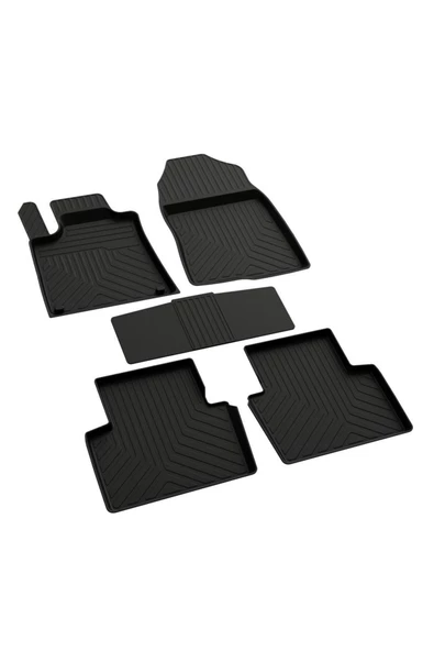 YEO  Honda Accord 10 2017-2024 Model Yılları İçin Uyumlu Yeo 4D Havuzlu Paspas Takımı - Resim 2