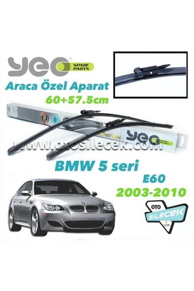 YEO  Bmw 5? Serisi E60 Silecek Takımı 2003-2010 ürün görseli 1