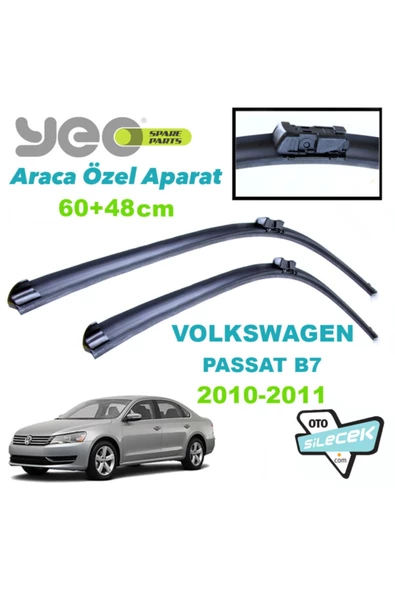 YEO  Vw Passat B7 Silecek Takımı 2010-2011 ürün görseli 1