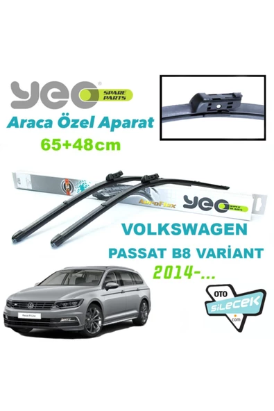 YEO  Vw Passat B8 Variant Silecek Takımı 2014-... ürün görseli 1