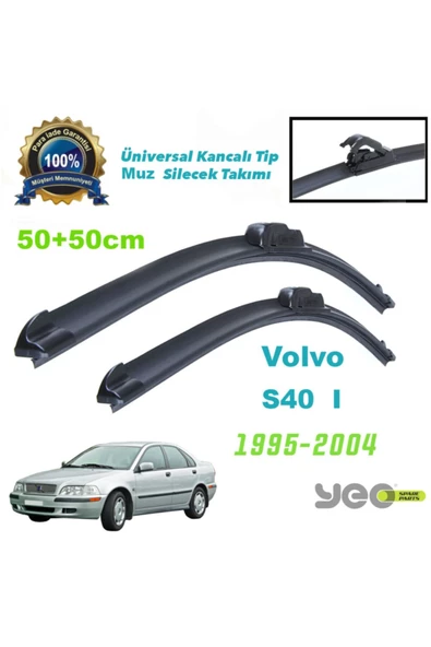 YEO  Volvo S40 I Aeroflex Muz Silecek Takımı ürün görseli 1