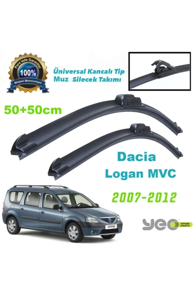 YEO  Dacia Logan Mcv Aeroflex Muz Silecek Takımı ürün görseli 1