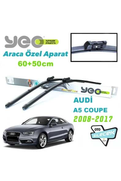YEO  Audi A5 Coupe Silecek Takımı 2008-2017 ürün görseli 1