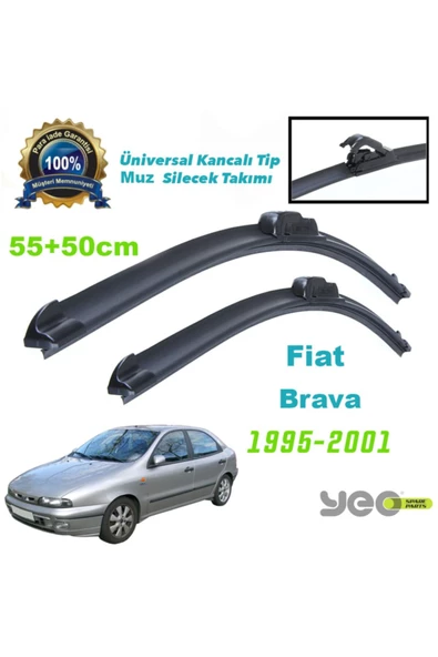 YEO  Fiat Brava Aeroflex Muz Silecek Takımı 1995-2001 ürün görseli 1