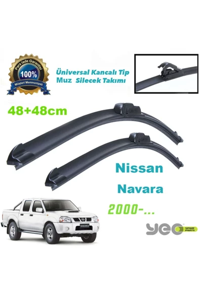 ARRAY  Nissan Navara Yeo Aeroflex Muz Silecek Takımı