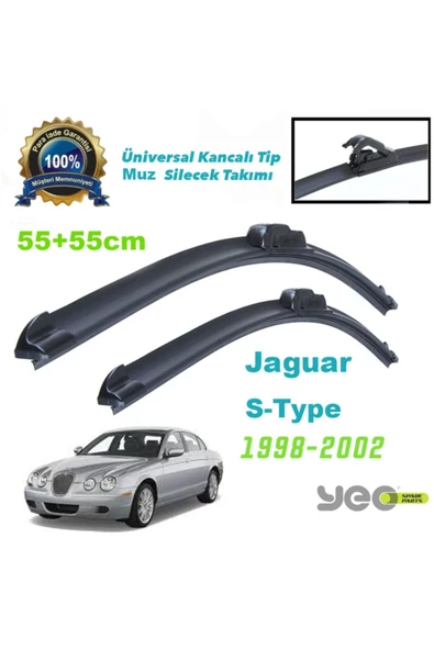 YEO  Jaguar S-type Aeroflex Muz Silecek Takımı ürün görseli 1