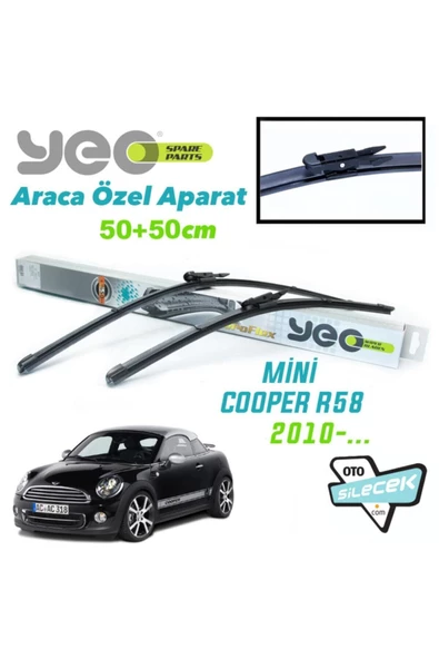 YEO  Mini Coupe Silecek Takımı 2010-.. ürün görseli 1