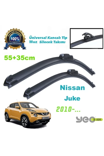 YEO  Nissan Juke Aeroflex Muz Silecek Takımı ürün görseli 1