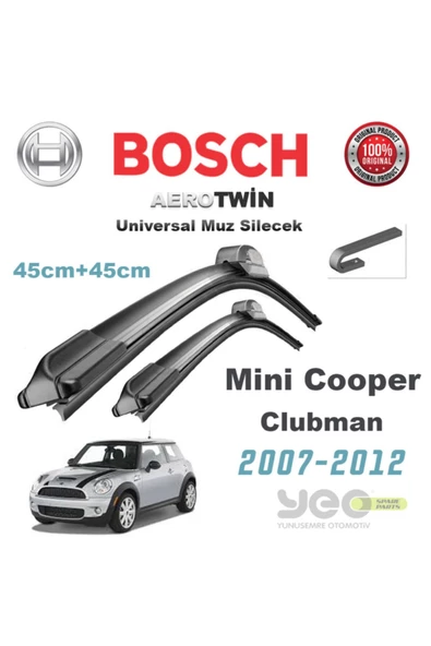 Bosch  Mini Clubman Aerotwin Muz Silecek Takımı 2007-2012