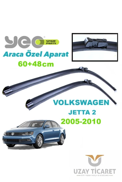 YEO  Vw Jetta 2 (1k2) Ön Silecek Takımı 2005-2010