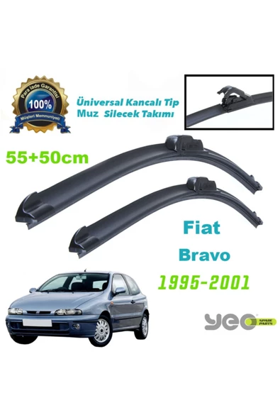 YEO  Fiat Bravo Aeroflex Muz Silecek Takımı 1995-2001 ürün görseli 1