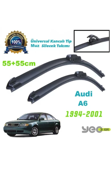 YEO  Audi A6 Aeroflex Muz Silecek Takımı 1994-2001