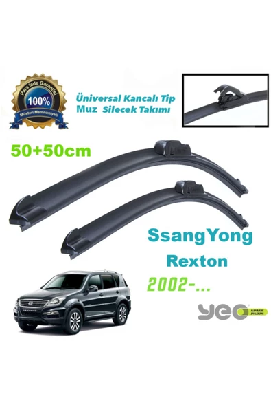 YEO  Ssangyong Rexton Aeroflex Muz Silecek Takımı ürün görseli 1
