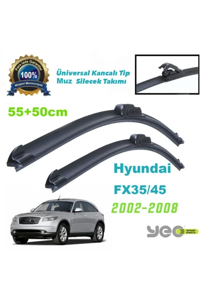 YEO  Infiniti Fx35 Silecek Takımı 2002-2008 ürün görseli 1