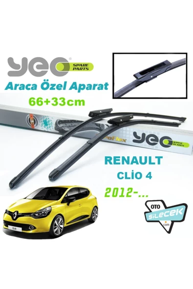 YEO  Renault Clio 4 Silecek Takımı 2012-...