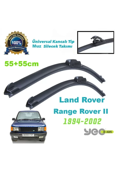 YEO  Land Rover Range Rover 2 Aeroflex Muz Silecek Takımı ürün görseli 1