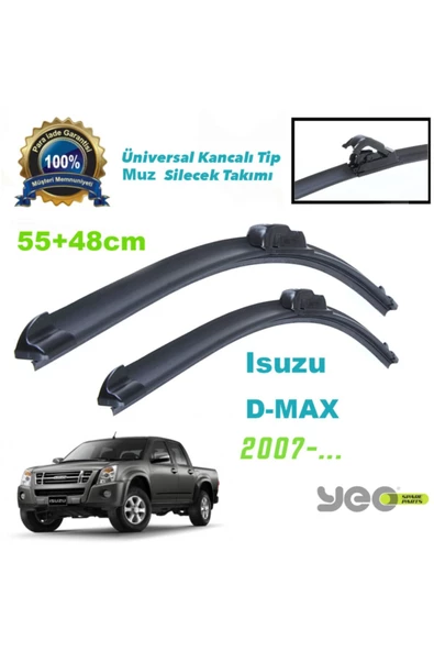 YEO  Isuzu D-max Aeroflex Muz Silecek Takımı ürün görseli 1