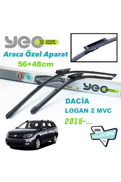 YEO  Dacia Logan 2 Mcv Silecek Takımı 2015-... ürün görseli 1