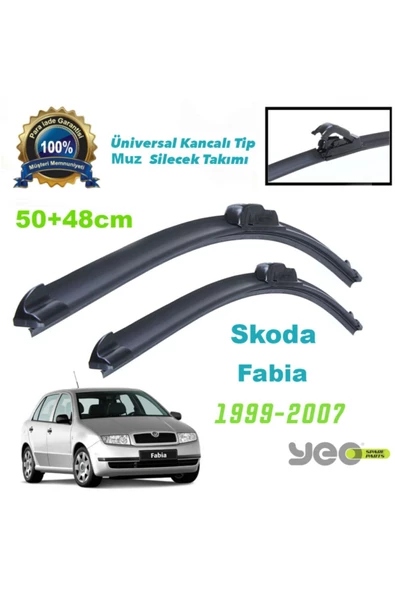 YEO  Skoda Fabia Aeroflex Muz Silecek Takımı