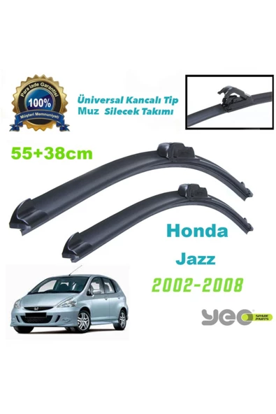YEO  Honda Jazz Aeroflex Silecek Takımı 2002-2008 ürün görseli 1